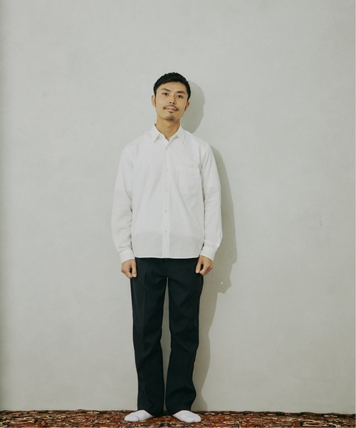 JOURNAL STANDARD relume(ジャーナルスタンダード レリューム)の「【HOUSE HOLD / ハウスホールド】レギュラーシャツ(シャツ/ブラウス・メンズ・ブルー/ホワイト/ブラウン・1/3/2/5/4)」の20枚目の写真
