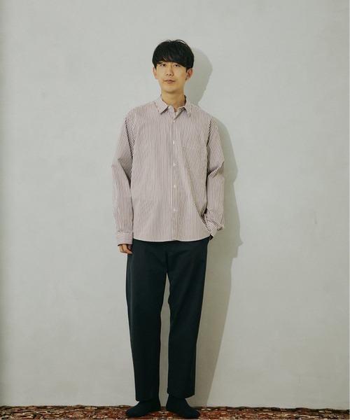 JOURNAL STANDARD relume(ジャーナルスタンダード レリューム)の「【HOUSE HOLD / ハウスホールド】レギュラーシャツ(シャツ/ブラウス・メンズ・ブルー/ホワイト/ブラウン・1/3/2/5/4)」の13枚目の写真