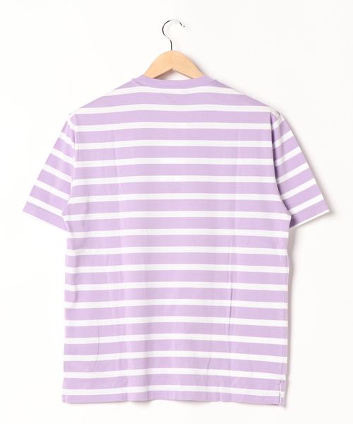 BROOKS BROTHERS（ブルックスブラザーズ）の「【BROOKS BROTHERS】STRIPE T（Tシャツ/カットソー・メンズ・ダークラベンダー/ネイビー/ターコイズブルー・M/L/S）」の4枚目の写真