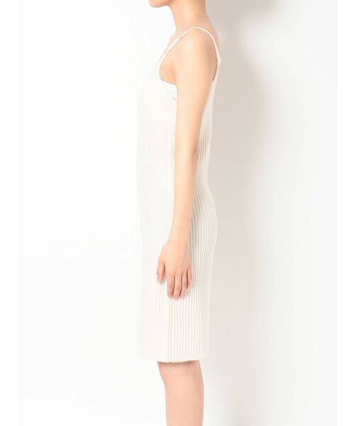 RESEXXY(リゼクシー)の「ニットキャミワンピース【セットアップ着用可】(ワンピース・レディース・ブラック/オフホワイト/ピンク/ベージュ・FREE)」の22枚目の写真