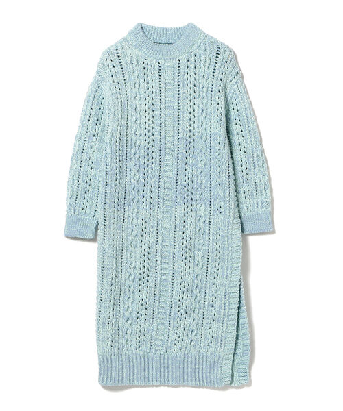 セール Boussole メッシュ アラン ニット ワンピース ワンピース Ray Beams レイビームス のファッション通販 Zozotown