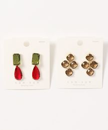 Allerleirauh | ビジューピアスSET(ピアス（両耳用）)