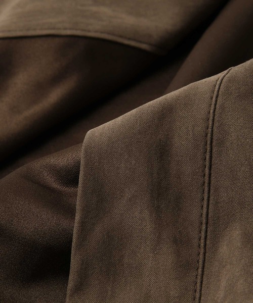 ZIP FIVE（ジップファイブ）の「【ZIP FIVE】ルーズシルエットネオスエードセットアップ（セットアップ・メンズ・ブラック/ブラウン/ベージュ/パープル系・MEDIUM/LARGE）」の9枚目の写真