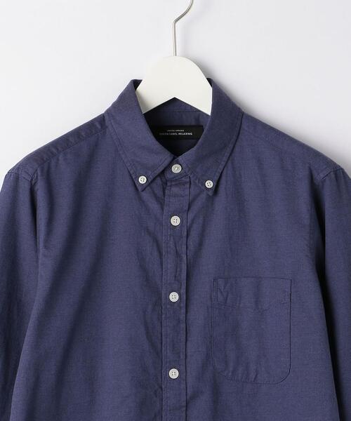 green label relaxing（グリーンレーベルリラクシング）の「SC コードドビー メランジ ボタンダウン 長袖 シャツ（シャツ/ブラウス・メンズ・ブラック/コバルトブルー/ナチュラル/ワインレッド・MEDIUM/X-LARGE/SMALL/LARGE）」の19枚目の写真