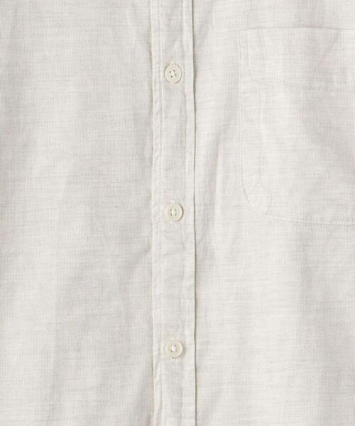 green label relaxing（グリーンレーベルリラクシング）の「SC コードドビー メランジ ボタンダウン 長袖 シャツ（シャツ/ブラウス・メンズ・ブラック/コバルトブルー/ナチュラル/ワインレッド・MEDIUM/X-LARGE/SMALL/LARGE）」の15枚目の写真