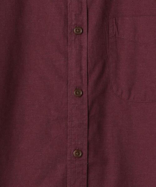 green label relaxing（グリーンレーベルリラクシング）の「SC コードドビー メランジ ボタンダウン 長袖 シャツ（シャツ/ブラウス・メンズ・ブラック/コバルトブルー/ナチュラル/ワインレッド・MEDIUM/X-LARGE/SMALL/LARGE）」の17枚目の写真