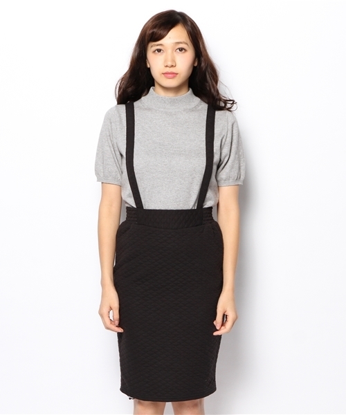 WEGO(ウィゴー)の「サス付きペンシルスカート(スカート・レディース・ブラック/ブルー・FREE)」の10枚目の写真