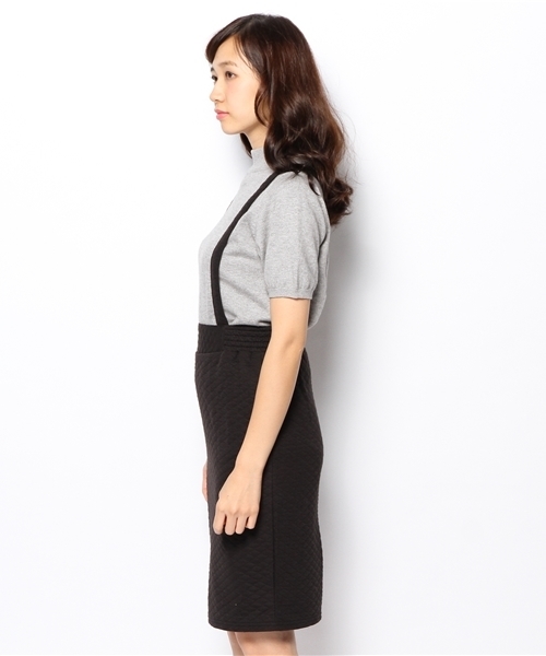 WEGO(ウィゴー)の「サス付きペンシルスカート(スカート・レディース・ブラック/ブルー・FREE)」の11枚目の写真