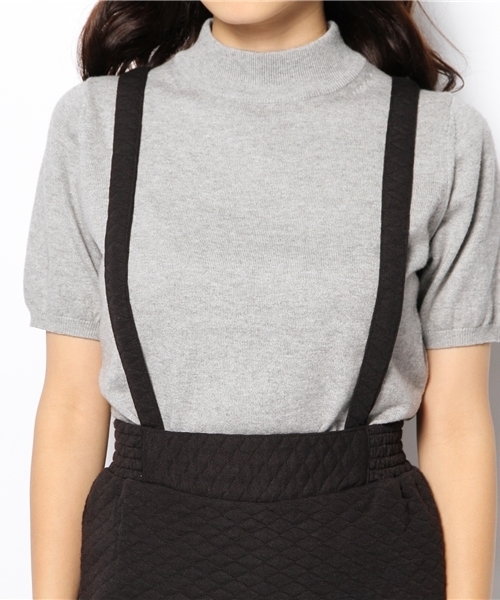 WEGO(ウィゴー)の「サス付きペンシルスカート(スカート・レディース・ブラック/ブルー・FREE)」の5枚目の写真