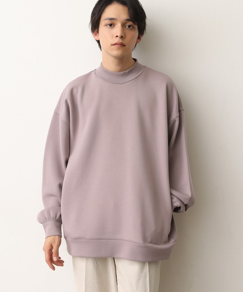 JUNRED（ジュンレッド）の「ソフトスウェットモックネック（スウェット・メンズ・ベージュ/ピンク/ミント・S/M/L）」の20枚目の写真