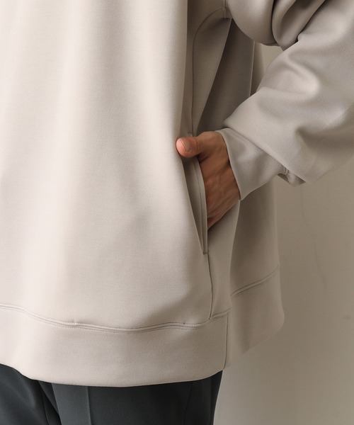 JUNRED（ジュンレッド）の「ソフトスウェットモックネック（スウェット・メンズ・ベージュ/ピンク/ミント・S/M/L）」の10枚目の写真