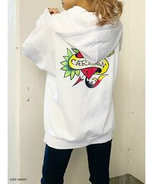 エドハーディー ジップアップスウェット トレーナー Ed Hardy(エドハーディー)の「GYDA×Edhardy スウェットZIP UP