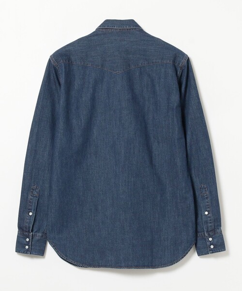 ORIAN（オリアン）の「ORIAN / 別注 デニム ウエスタンシャツ（シャツ/ブラウス・メンズ・インディゴブルー・39/38）」の7枚目の写真