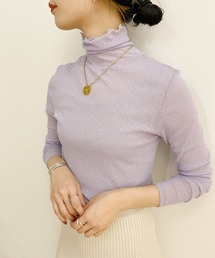 SHENERY | シアーハイネックカットソー(Tシャツ/カットソー)