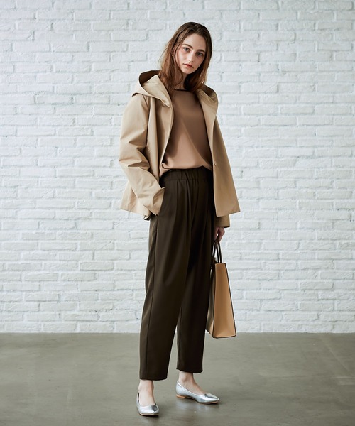 LE SOUK HOLIDAY(ルスークホリデー)の「配色パイピングブラウス(シャツ/ブラウス・レディース・オフホワイト/ベージュ・9号/11号)」の14枚目の写真