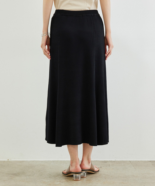 ROPE' PICNIC（ロペピクニック）の「【セットアップ対応】リブフレアニットスカート（スカート・レディース・マスタード/ブルー系その他4/ブラック/グレー系その他・40/38）」の21枚目の写真