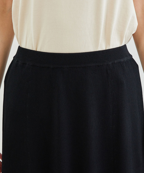 ROPE' PICNIC（ロペピクニック）の「【セットアップ対応】リブフレアニットスカート（スカート・レディース・マスタード/ブルー系その他4/ブラック/グレー系その他・40/38）」の22枚目の写真