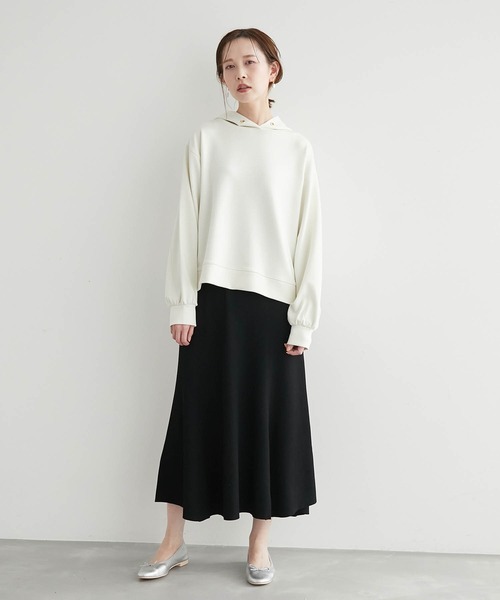 ROPE' PICNIC（ロペピクニック）の「【セットアップ対応】リブフレアニットスカート（スカート・レディース・マスタード/ブルー系その他4/ブラック/グレー系その他・40/38）」の19枚目の写真