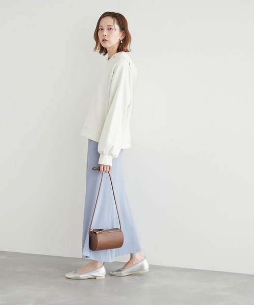 ROPE' PICNIC（ロペピクニック）の「【セットアップ対応】リブフレアニットスカート（スカート・レディース・マスタード/ブルー系その他4/ブラック/グレー系その他・40/38）」の15枚目の写真