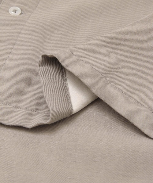 URBAN RESEARCH DOORS（アーバンリサーチドアーズ）の「White Label　ウールリネン シャツオール（その他アウター・メンズ・ネイビー/グレー系その他・MEDIUM/LARGE）」の8枚目の写真
