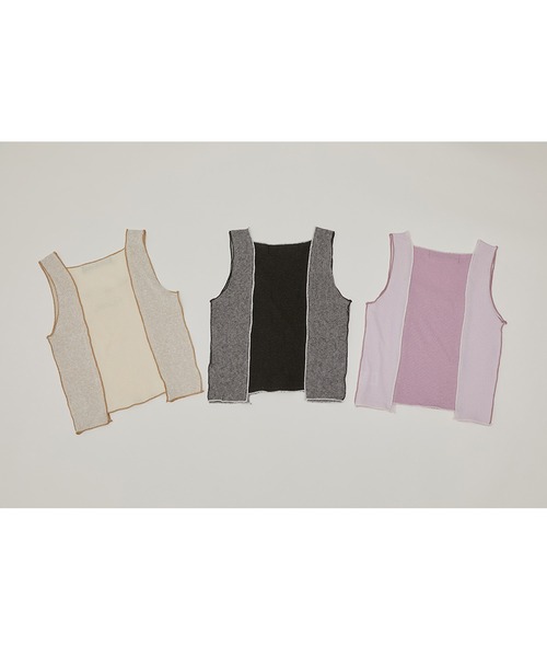 CRANK CRANK SEOUL タンクトップ CRANK/クランク』COLOR WAVE SLEEVELESS/カラーウェーブ タンク