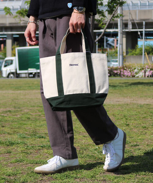 FREDY MAC(フレディーマック)の「FREDYMAC ハンプトートバックS(トートバッグ・メンズ・グリーン系その他/レッド系その他/ネイビー系1・S)」の15枚目の写真
