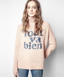 ZADIG&VOLTAIRE（ザディグ　エ　ヴォルテール）の「ALMA MW TT VA BIEN（ニット/セーター）」
