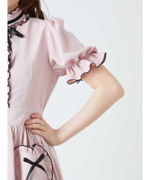 Ank Ank Rouge アンクルージュ のファッション ワンピース ハートポケットワンピース ワンピース