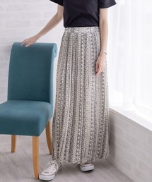 clear | エスニック柄プリーツスカート(スカート)