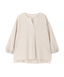 human woman | カラミストライプローンブラウス(シャツ/ブラウス)