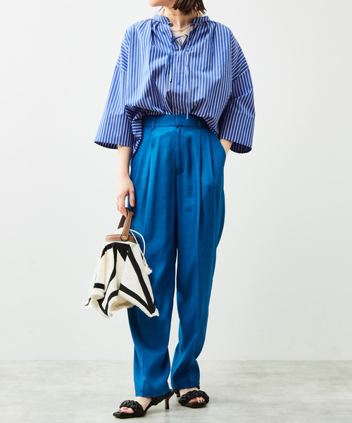 【セール】martinique/ドライタッチ2タックパンツ（その他パンツ）｜martinique（マルティニーク）