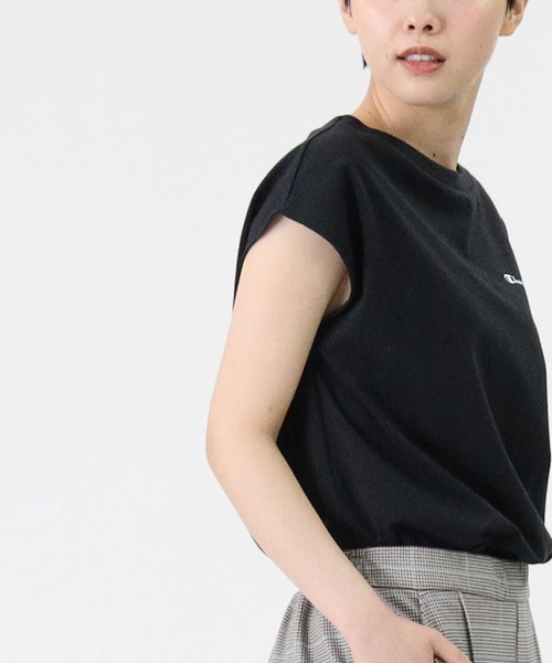 tシャツ 「WEB限定」フレンチスリーブカットソー レディース SALON adam et rope' tシャツ 「WEB限定」フレンチスリーブ