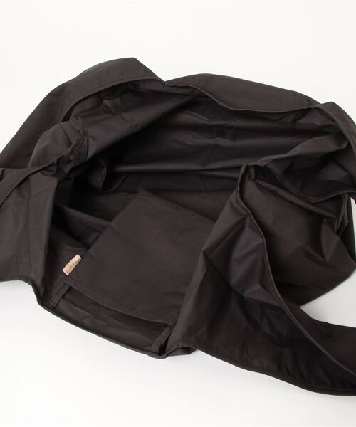 392 plusm(サンキューニプリュスエム)の「TC square bag BIG(エコバッグ/サブバッグ・レディース・ブラック/グリーン/ナチュラル/ライトパープル・FREE)」の8枚目の写真