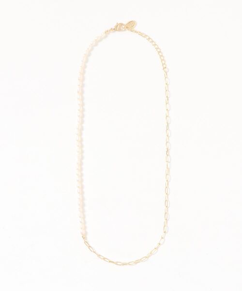 LOWRYS FARM（ローリーズファーム）の「淡水ミニパールネックレス　946155（ネックレス・レディース・アイボリー/シルバー/ゴールド/グレー・FREE）」の14枚目の写真