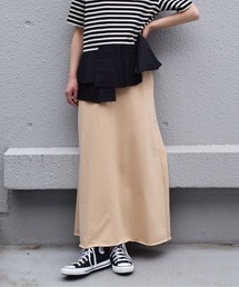 PICCIN | ミニ裏毛ロングスカート(スカート)