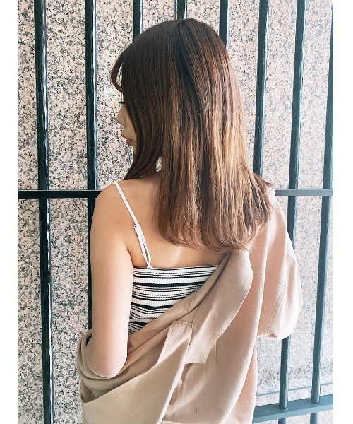 one way（ワンウェイ）の「【oneway Jeans】ベア型ボーダーキャミ（キャミソール・レディース・ホワイト/ブラック/ブラック系その他/イエロー系その他・FREE）」の8枚目の写真