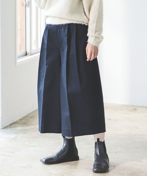 BEAMS LIGHTS（ビームスライツ）の「BEAMS LIGHTS / VENTILE マリンパンツ（その他パンツ・レディース・ホワイト/ネイビー・38/36）」の5枚目の写真