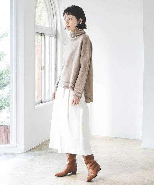 BEAMS LIGHTS（ビームスライツ）の「BEAMS LIGHTS / VENTILE マリンパンツ（その他パンツ・レディース・ホワイト/ネイビー・38/36）」の6枚目の写真