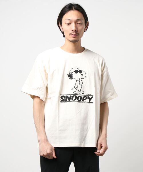 SNOOPY（スヌーピー）の「【SNOOPY】レトロプリントT（Tシャツ