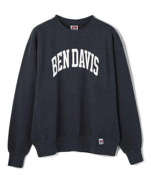 BEN DAVIS/WHITE LABEL（ベンデイビス ホワイトラベル）の「BENDAVIS/ベンデイビス/カレッジプリントクルーネックスウェット/CollegeLogo CrewNeckSweat（スウェット・メンズ・ブラック/パープル/グレー・X-LARGE/LARGE/MEDIUM）」の21枚目の写真