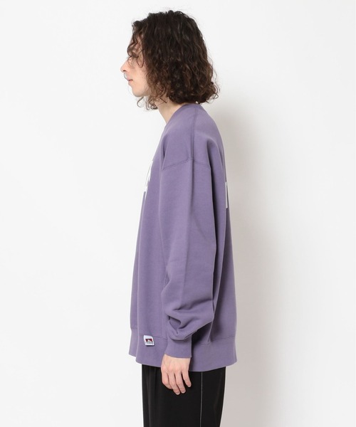 BEN DAVIS/WHITE LABEL（ベンデイビス ホワイトラベル）の「BENDAVIS/ベンデイビス/カレッジプリントクルーネックスウェット/CollegeLogo CrewNeckSweat（スウェット・メンズ・ブラック/パープル/グレー・X-LARGE/LARGE/MEDIUM）」の8枚目の写真