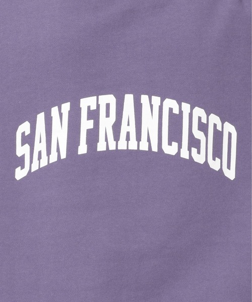 BEN DAVIS/WHITE LABEL（ベンデイビス ホワイトラベル）の「BENDAVIS/ベンデイビス/カレッジプリントクルーネックスウェット/CollegeLogo CrewNeckSweat（スウェット・メンズ・ブラック/パープル/グレー・X-LARGE/LARGE/MEDIUM）」の9枚目の写真