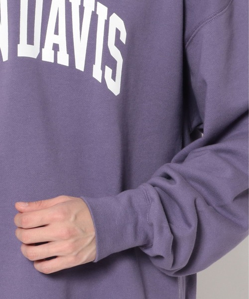 BEN DAVIS/WHITE LABEL（ベンデイビス ホワイトラベル）の「BENDAVIS/ベンデイビス/カレッジプリントクルーネックスウェット/CollegeLogo CrewNeckSweat（スウェット・メンズ・ブラック/パープル/グレー・X-LARGE/LARGE/MEDIUM）」の11枚目の写真