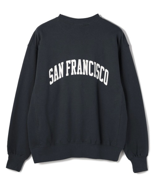 BEN DAVIS/WHITE LABEL（ベンデイビス ホワイトラベル）の「BENDAVIS/ベンデイビス/カレッジプリントクルーネックスウェット/CollegeLogo CrewNeckSweat（スウェット・メンズ・ブラック/パープル/グレー・X-LARGE/LARGE/MEDIUM）」の16枚目の写真