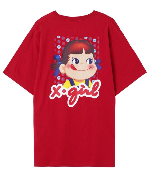 X-girl（エックスガール）の「X-girl × PEKO MILKY S/S TEE（T