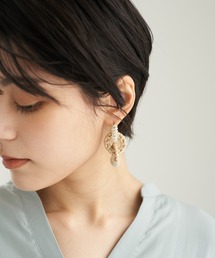 YECCA VECCA | 2wayビーズリングピアス＊＊(ピアス（両耳用）)