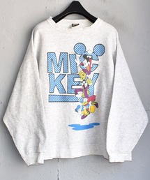 【ヴィンテージ古着】Mickey/ミッキー クルーネックスウェット USA製