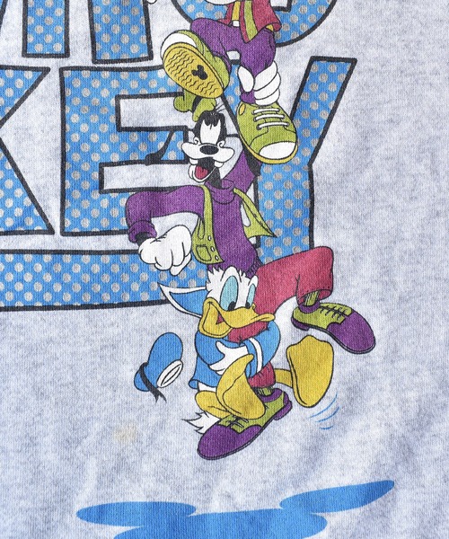 OLDMICKEY （オールドミッキー）の「【ヴィンテージ古着】Mickey/ミッキー クルーネックスウェット USA製（スウェット・メンズ・グレー・X-LARGE）」の5枚目の写真