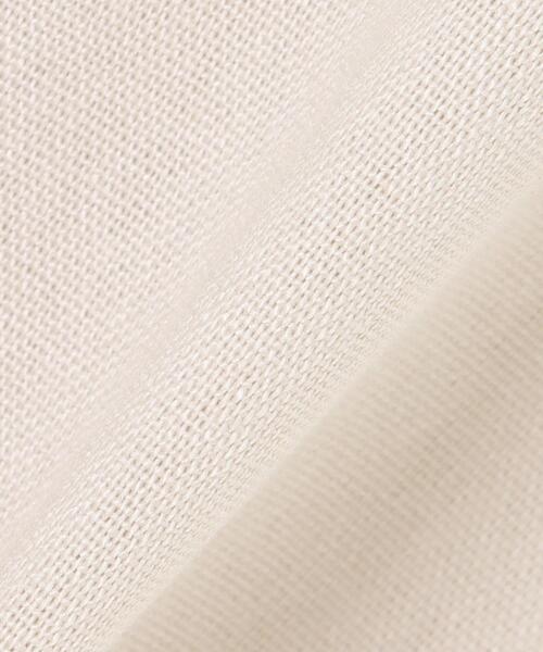 INGNI(イング)の「麻Wテーラー半袖/ジャケット(テーラードジャケット・レディース・ブラウン/ライトカーキ/ライトベージュ・M)」の13枚目の写真