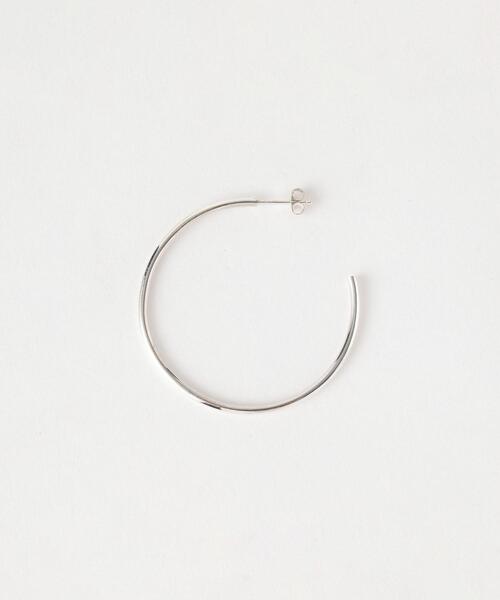 BAITS（ベイツ）の「＜BAITS＞フープピアス 4.5/SILVER 925（ピアス（両耳用）・レディース・シルバー・FREE）」の2枚目の写真